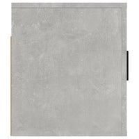 Mobile Porta TV a Parete Grigio cemento 100x34,5x40 cm 816636