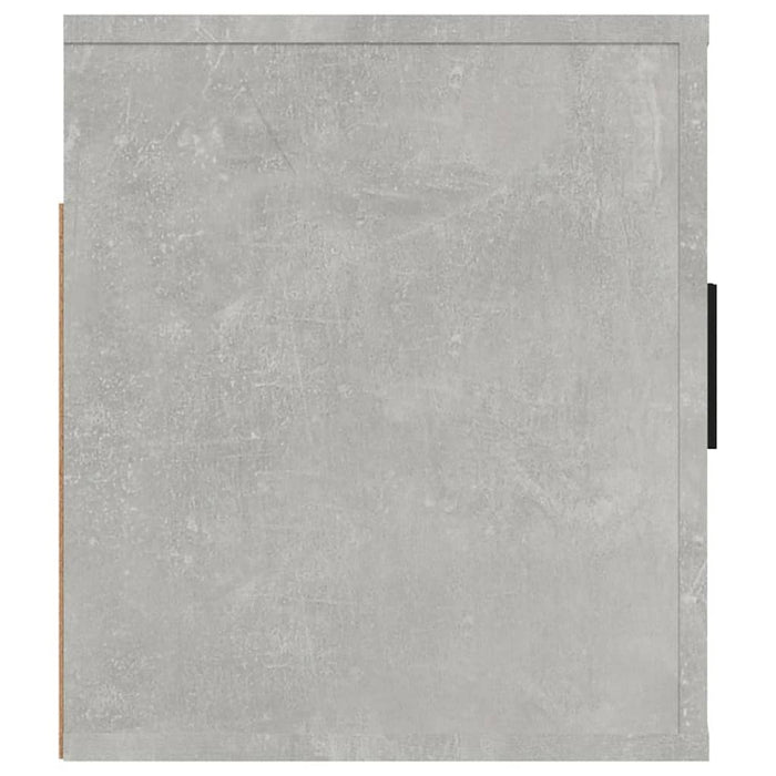 Mobile Porta TV a Parete Grigio cemento 100x34,5x40 cm 816636