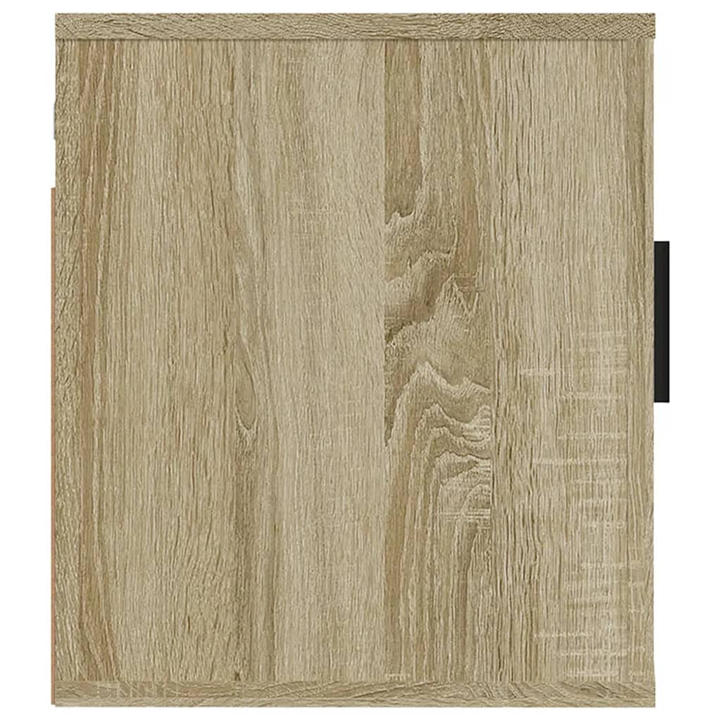Mobile Porta TV a Parete-Mobile per TV-Credenza TV Rovere Sonoma 40x34,5x40 cm