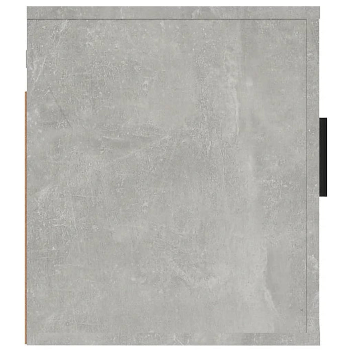 Mobili Porta TV a Parete 2 pz Grigio Cemento 40x34,5x40 cm 816649