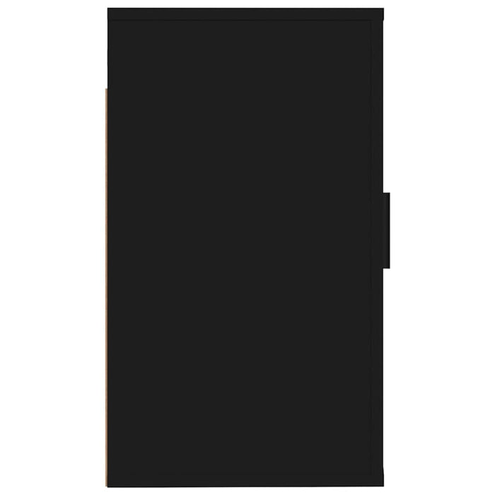 Mobile Porta TV a Parete Nero 40x34,5x60 cm cod mxl 23175