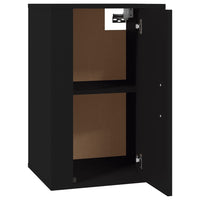 Mobile Porta TV a Parete Nero 40x34,5x60 cm cod mxl 23175
