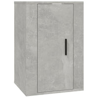 Mobile Porta TV a Parete Grigio Cemento 40x34,5x60 cm 816664