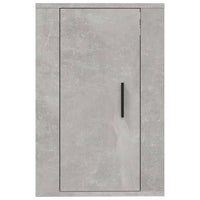 Mobile Porta TV a Parete Grigio Cemento 40x34,5x60 cm 816664