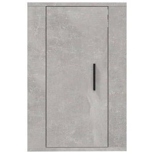 Mobile Porta TV a Parete Grigio Cemento 40x34,5x60 cm 816664