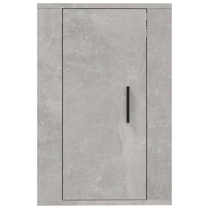Mobile Porta TV a Parete Grigio Cemento 40x34,5x60 cm 816664