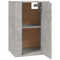 Mobile Porta TV a Parete Grigio Cemento 40x34,5x60 cm 816664