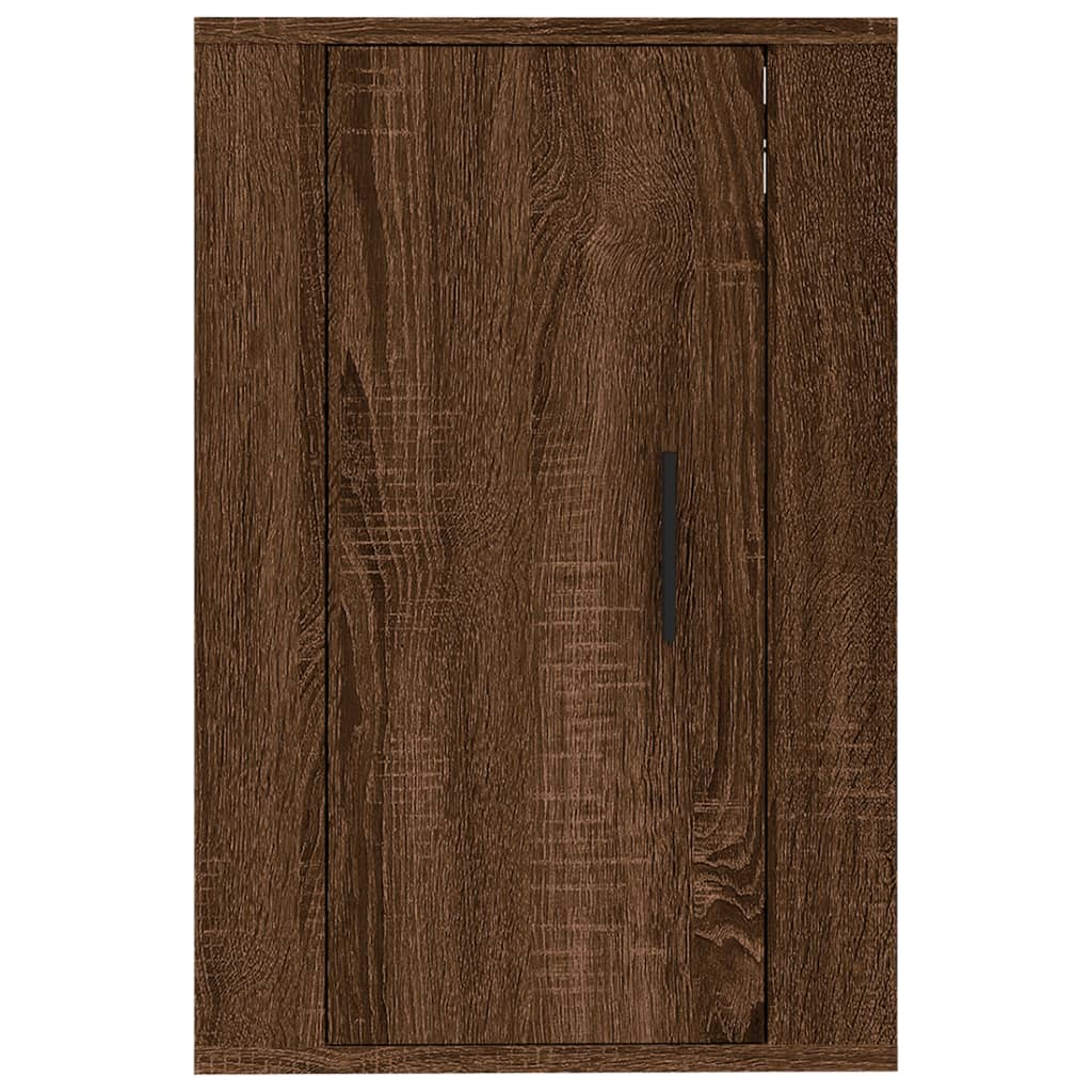 Mobile Porta TV a Parete-Mobile per TV-Credenza TV Rovere Marrone 40x34,5x60 cm