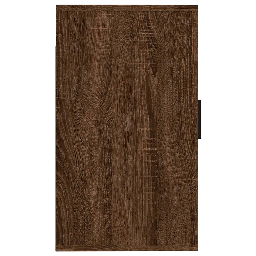 Mobile Porta TV a Parete-Mobile per TV-Credenza TV Rovere Marrone 40x34,5x60 cm