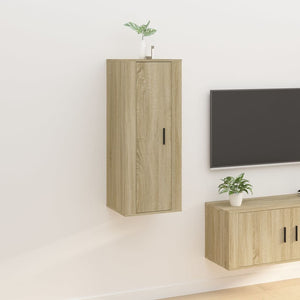 Mobile Porta TV a Parete Rovere Sonoma 40x34,5x100 cm 816683