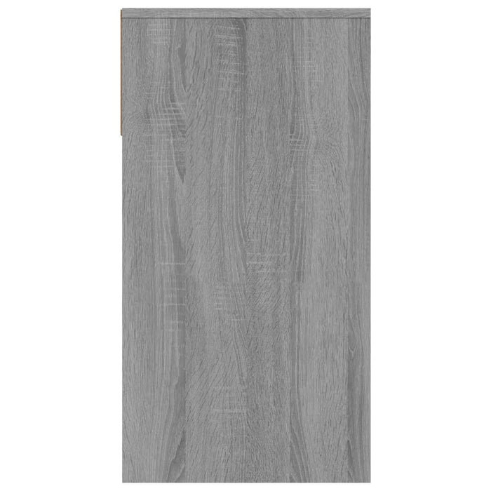 Tavolo Consolle Grigio Sonoma 100x39x75 cm in Legno Multistrato 816782