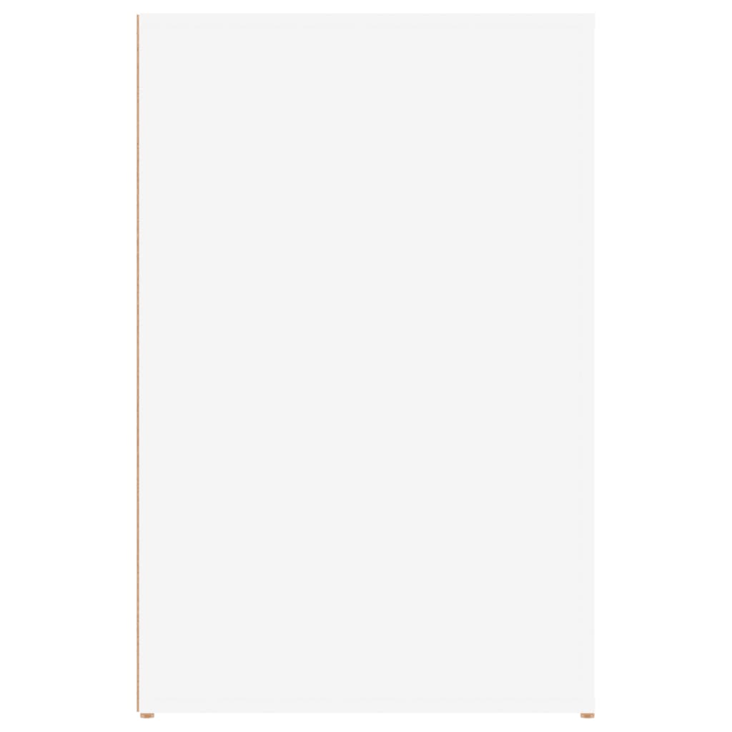 Scrivania Bianca 100x49x75 cm in Legno Multistrato cod mxl 73427