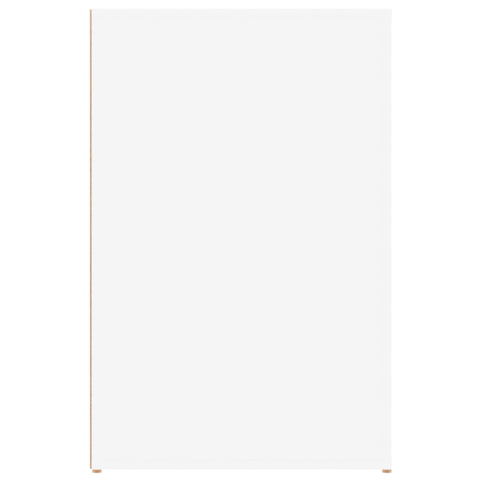 Scrivania Bianca 100x49x75 cm in Legno Multistrato cod mxl 73427