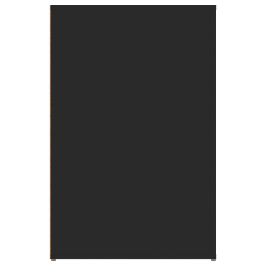 Scrivania Nero 100x49x75 cm in Legno Multistrato cod mxl 67245