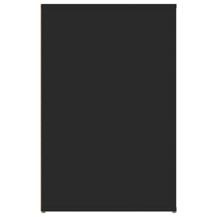 Scrivania Nero 100x49x75 cm in Legno Multistrato 816785