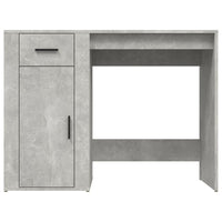 Scrivania Grigio Cemento 100x49x75 cm in Legno Multistrato cod mxl 62537