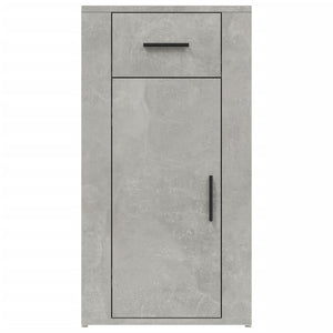 Mobile Scrivania Grigio cemento 40x49x75 cm Legno Multistrato 816796