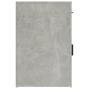 Mobile Scrivania Grigio cemento 40x49x75 cm Legno Multistrato 816796