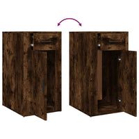 Mobile Scrivania rovere fumo 40x49x75 cm Legno Multistrato cod mxl 63617