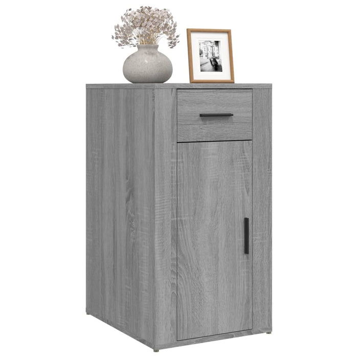 Mobile Scrivania grigio sonoma 40x49x75 cm Legno Multistrato 816798
