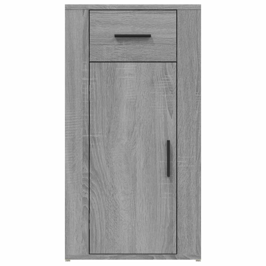 Mobile Scrivania grigio sonoma 40x49x75 cm Legno Multistrato cod mxl 63652