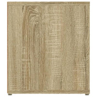 Mobile Porta TV Rovere Sonoma 80x31,5x36 cm Legno Multistrato