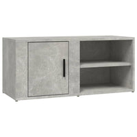 Mobili TV 2 pz Grigio Cemento 80x31,5x36 cm Legno Multistrato