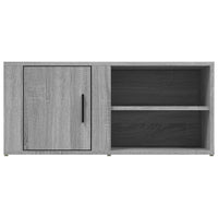 Mobile Porta TV Grigio Sonoma 80x31,5x36 cm Legno Multistrato