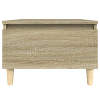 Tavolino Rovere Sonoma 50x46x35 cm in Legno Multistrato cod mxl 26982