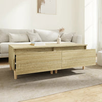 Tavolini 2pz Rovere Sonoma 50x46x35 cm in Legno Multistrato 819507