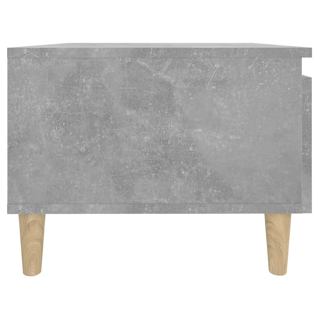 Tavolino Grigio Cemento 50x46x35 cm in Legno Multistrato cod mxl 15731