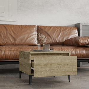 Tavolini 2pz Rovere Sonoma 50x46x35 cm in Legno Multistrato cod mxl 26491