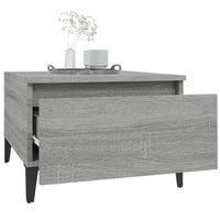 Tavolini 2pz Grigio Sonoma 50x46x35 cm in Legno Multistrato 819529