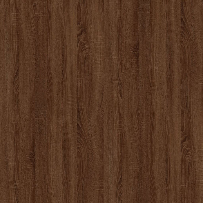 Tavolini 2pz Rovere Marrone 50x46x35cm in Legno Multistrato 819531