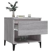 Tavolini 2 pz Grigio Sonoma 50x46x50 cm in Legno Multistrato 819561