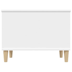 Tavolino da Salotto Bianco 60x44,5x45 cm in Legno Multistrato cod mxl 19667