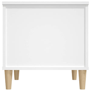 Tavolino da Salotto Bianco 60x44,5x45 cm in Legno Multistrato cod mxl 19667