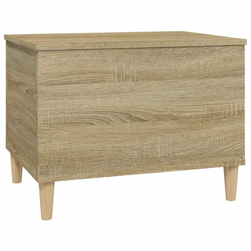 Tavolino Salotto-Tavolino da soggiorno-Tavolo Rovere Sonoma 60x44,5x45 cm Legno Multistrato 833653