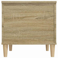 Tavolino Salotto-Tavolino da soggiorno-Tavolo Rovere Sonoma 60x44,5x45 cm Legno Multistrato 833653