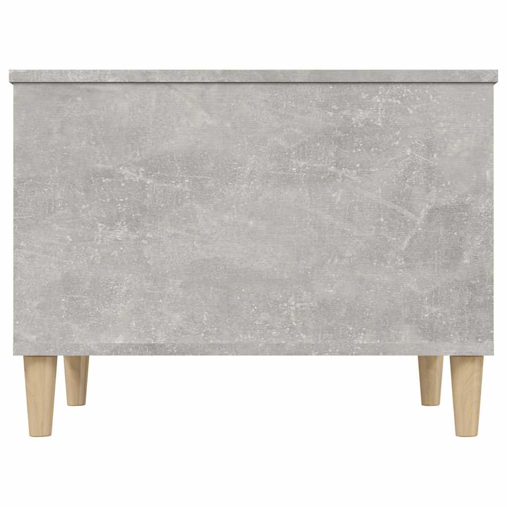 Tavolino Salotto-Tavolino da soggiorno-Tavolo Grigio Cemento 60x44,5x45 cm Legno Multistrato 884970