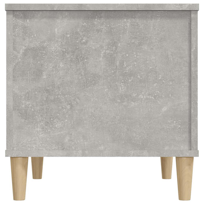 Tavolino Salotto-Tavolino da soggiorno-Tavolo Grigio Cemento 60x44,5x45 cm Legno Multistrato 884970