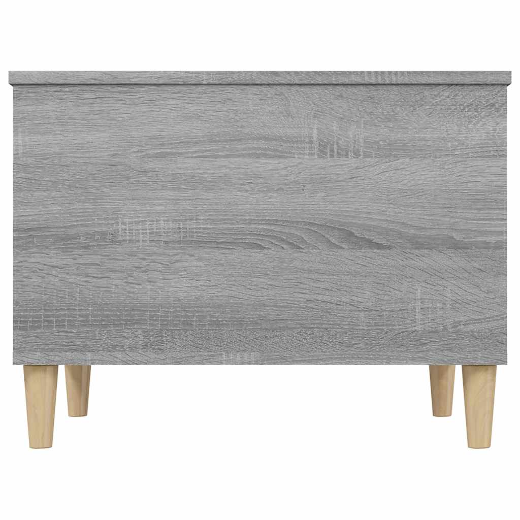 Tavolino Salotto-Tavolino da soggiorno-Tavolo Grigio Sonoma 60x44,5x45 cm Legno Multistrato 805453