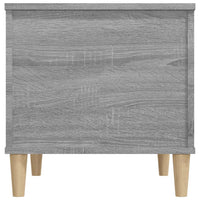 Tavolino Salotto-Tavolino da soggiorno-Tavolo Grigio Sonoma 60x44,5x45 cm Legno Multistrato 805453