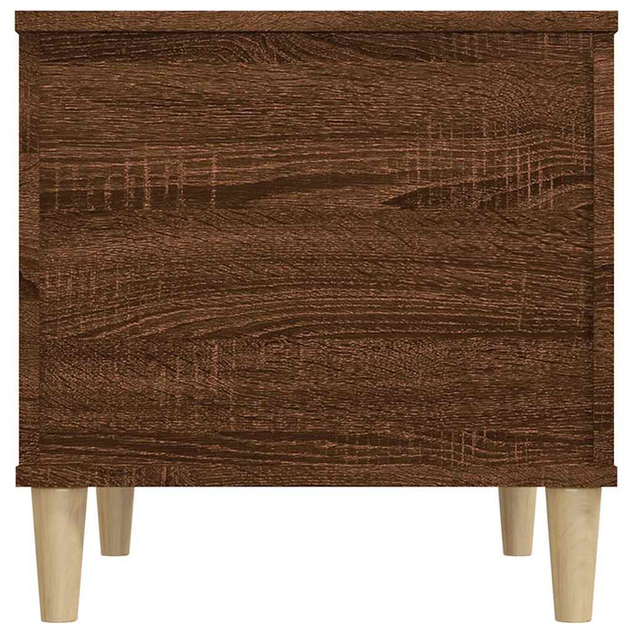 Tavolino Salotto-Tavolino da soggiorno-Tavolo Rovere Marrone 60x44,5x45 cm Legno Multistrato 805156