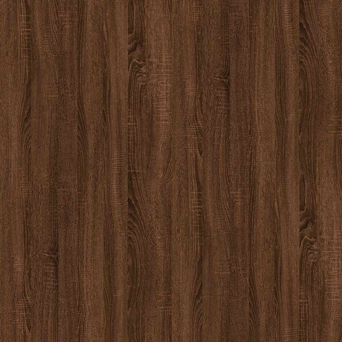 Tavolino Salotto Rovere Marrone 60x44,5x45 cm Legno Multistrato cod mxl 26445