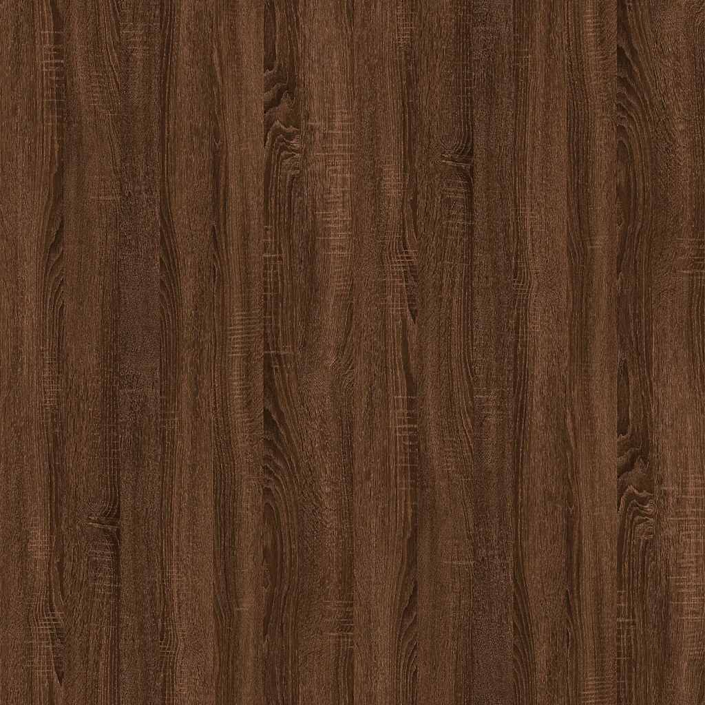 Tavolino Salotto Rovere Marrone 60x44,5x45 cm Legno Multistrato cod mxl 26733