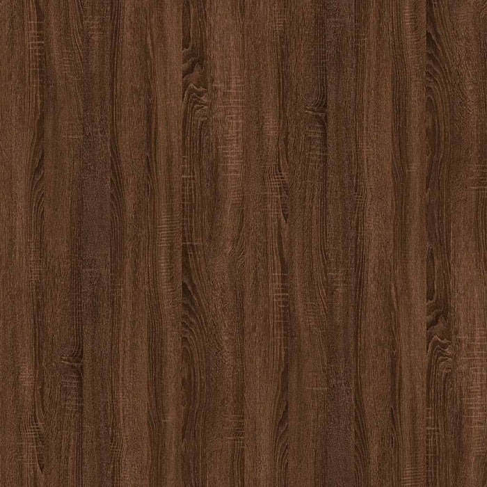 Tavolino Salotto Rovere Marrone 60x44,5x45 cm Legno Multistrato cod mxl 26733