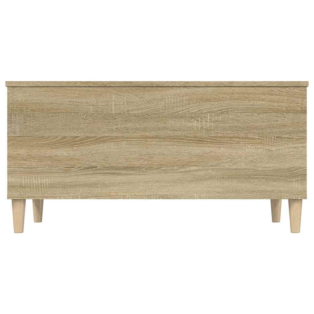 Tavolino Salotto-Tavolino da soggiorno-Tavolo Rovere Sonoma 90x44,5x45 cm Legno Multistrato 844804