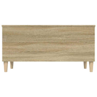 Tavolino Salotto-Tavolino da soggiorno-Tavolo Rovere Sonoma 90x44,5x45 cm Legno Multistrato 844804