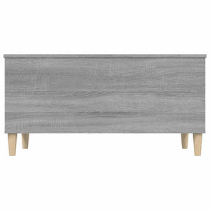 Tavolino Salotto Grigio Sonoma 90x44,5x45 cm Legno Multistrato cod mxl 26951
